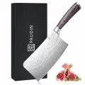 Топорик кухонный PAUDIN - тесак лезвие 17 см для рубки мяса и костей, в подарочном футляре
