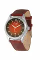Наручные часы Слава, серебряный/красный