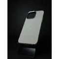 Чехол Айфон 14 Про Макс с МагСейф Кевлар / чехол iPhone 14 Pro Max с MagSafe LUXO, классический бежевый, карбоновый