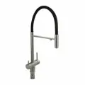 Смеситель для кухни MAGNUS с выходом под фильтр с гибким изливом с-образный (высокий) 91118