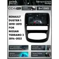 Магнитола Renault Duster 2010-2015 / Nissan terrano 2014-2020 Teyes CC4 Pro 8/128GB Тиайс, штатная магнитола, 8-ми яде