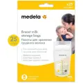 Medela Пакеты для хранения грудного молока 180 мл, белый, 25 шт.