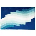 Коврик для ванной комнаты Streak синий 60*90
