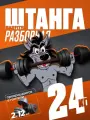 Штанга-трансформер BARFITS разборная 25кг (штанга 25кг или 2 гантели по 12.5кг)