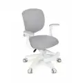 Растущее компьютерное детское кресло с подлокотниками Ergokids Soft Air Plus Y-240 серое