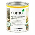 Масло цветное Osmo Dekorwachs Transparent 3111 Белое 0,220