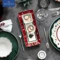 Набор новогодних соусников на подносе, 4 пр., Toy's Delight, Villeroy & Boch, Премиум-Фарфор