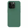 Усиленный зеленого цвета (Deep Green) от Nillkin c поддержкой зарядки MagSafe для iPhone 15 Pro, серия Super Frosted Shield Pro Magnetic Case