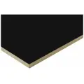 Мебельный щит ЛДСП толщина 16мм. Размер 1200х2000х16 Цвет - Черный (неро)