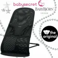Кресло-шезлонг BabyBjorn Bliss Mesh black 0062.25