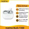 Bluetooth-гарнитура Realme Buds T300, длительное время автономной работы, 50 мс, низкая задержка