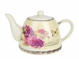 Чайник заварочный Целебная гортензия 24*15,5*13,5см. 1000мл. (керамика)
