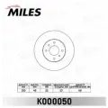 Диск тормозной передний MILES K000050 для а/м NISSAN ALMERA N16E 00-06, PRIMERA P11E 96-02