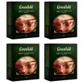 Чай черный в пакетиках Greenfield English Edition (Инглиш Эдишн), 100*2 г (комплект 4 шт.) 6013836