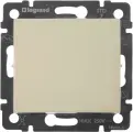 Выключатель Legrand VALENA 695608, одноклавишный, скрытый монтаж, серый