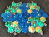 3D Гексы для настольной игры Колонизаторы с дополнением Мореходы