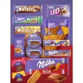 Подарочный набор сладостей Милка, шоколад печенье вафли ассорти Milka