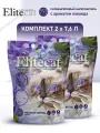 Наполнитель для кошачьего туалета впитывающий Elitecat силикагель лаванда 7.6л КОМПЛЕКТх2 шт