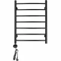 Электрический полотенцесушитель Domoterm Калипсо П7 500x700 EL Черный матовый