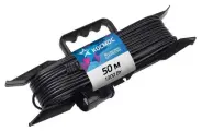 Удлинитель-шнур на рамке 1х50м 6А IP20 1.3кВт ПВС 2х0.75 YPKsm50m-1g(6A) космос YPKSM50M-1G(6A) (1 шт.)