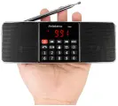 Радиоприемник Retekess TR602, с поддержкой MP3 и Bluetooth, FM/AM, черный