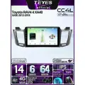 Магнитола Toyota RAV4 XA40 XA50 2012-2018 Teyes CC4L DTS 6/64GB, штатная магнитола, IPS экран, DSP, 4G, Wi-Fi