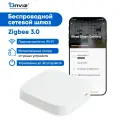 Шлюз ZigBee Tuya MHUB-W-Q, поддержка 3 протоколов связи, до 128 устройств, Bluetooth, WiFi, ZigBee