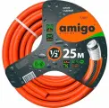 Шланг садовый AMIGO Grande 5-слойный, диаметр 1/2, длина 25м