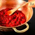 Медный таз для варки варенья, 3 л, утолщенная медь