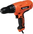 Дрель-шуруповерт электрический Ермак, ДШЭ-10/400, 400 Вт 0-750 об/мин