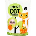 SMART CAT наполнитель силикагелевый для туалета кошек с ароматом апельсина (1,66 кг)