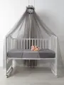 Балдахин для детской кроватки из фатина