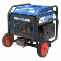 Бензиновый генератор ТСС SGG 7000Ei, 220/12 В, 7.5кВт, на колёсах с АКБ [060027]
