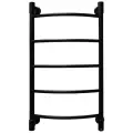 Полотенцесушитель электрический Energy H2 850x500 черный матовый, тип лесенка, скрытое/наружное подключение
