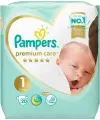 Подгузники Pampers Premium Care, 2-5 кг, размер 1, 20 шт