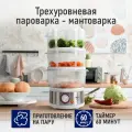 Пароварка мантоварка STINGRAY ST-FS753A фиолетовый чароит