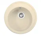 Кухонная мойка Kaiser KGM-510-J, искусственный гранит, круглая, бежевая