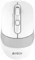 Мышь A4Tech Fstyler FB10C белый/серый оптическая (2400dpi) беспроводная BT/Radio USB (4but)