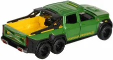 Машинка инерционная - Mercedes-Benz X-class EXY 6x6, модель 1:28 21см, цвет зеленый, 1 шт.