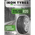 Шины автомобильные 275 55 20 117 T Autograph Ice 9 SUV Зимняя Производитель Ikon Tyres