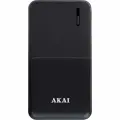 AKAI Внешний аккумулятор BE-10001B, 10 000 maH, порт Type-C черный BE-10001BTC черный