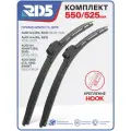 550 525 мм. Крепление Hook. Комплект бескаркасных щеток стеклоочистителя RD5 дворники на AUDI A4; Ауди А4; AUDI A4 Avant; Ауди А4 Авант; AUDI RS6 Avant; Ауди РС6 Авант