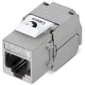 Cabeus KJ-RJ45-Cat.5e-SH-180-Toolless Вставка Keystone Jack RJ-45(8P8C), 180 градусов, категория 5e, экранированная, без инструмента Toolless