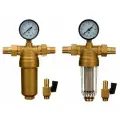 Фильтры с манометром 3/4 (для горячей и холодной воды) TST