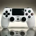 Геймпад для Sony Playstation 4 белый Беспроводной Джойстик для ПК/PS4/Смартфон/Ноутбук