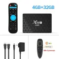 SkyBeats X98H PRO Smart TV BOX Android 12 4ГБ 64ГБ, 4GB32GB add G10S, Европейская
