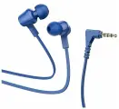 Проводные наушники M86, Oceanic universal earphones, HOCO, вакуумные с микрофоном, синий