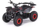 Детский квадроцикл бензиновый MOTAX GRIZLIK MINI ES с электростартером и родительским пультом красный камуфляж