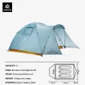 Kailas Star Night III палаткой 3-4 человек, Blue