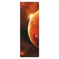 Коврик для йоги, фитнеса и пилатеса Mars Space Collection из замши и каучука, 3,5 мм